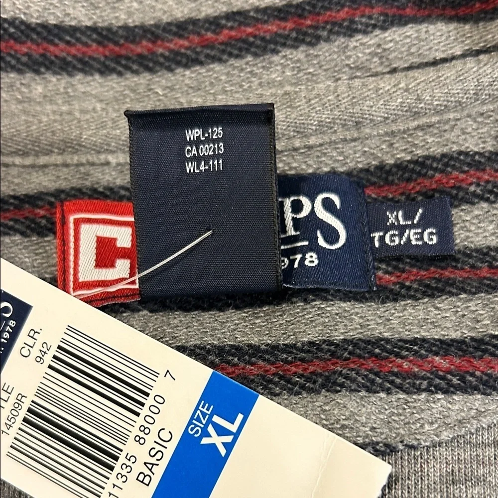 Chaps zip sweater